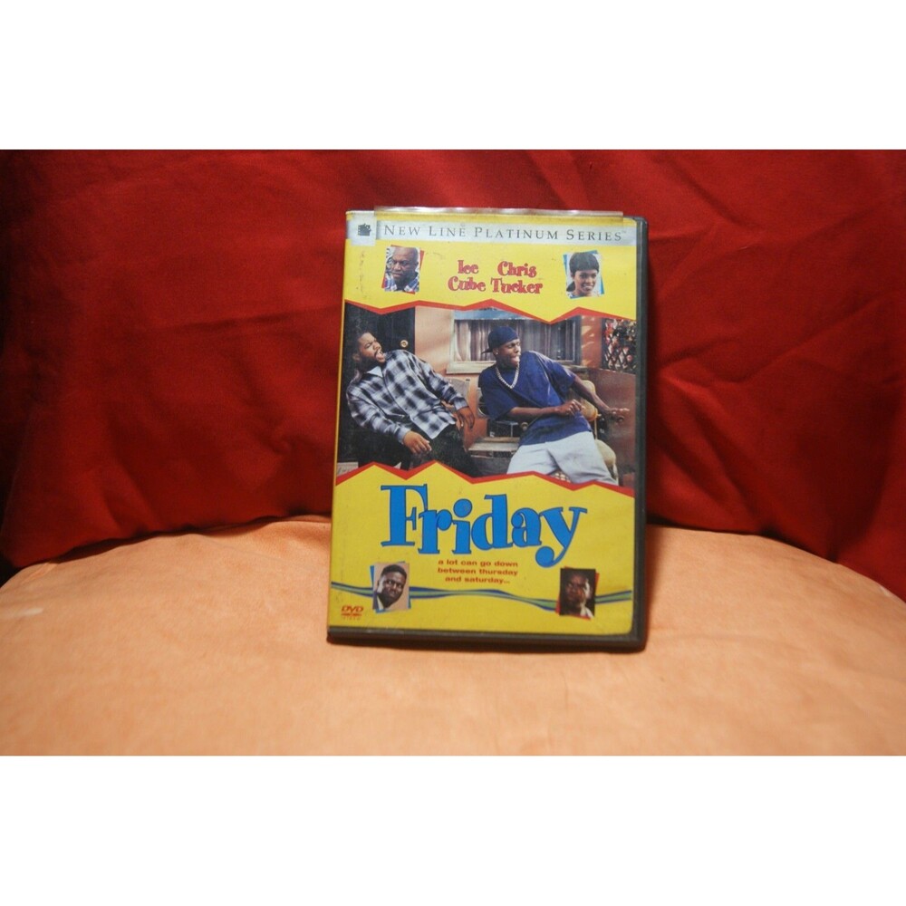 Friday New Line Platinum Series DVD- Ice Cube Comedy about The Hood Fun Watch